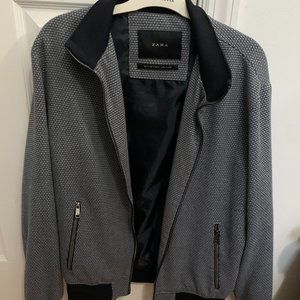 zara comfortable fall jacket